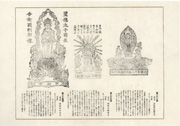 Appendix 8 (temples 22, 23 and 24) from the Picture Album of the Thirty-Three Pilgrimage Places of the Western Provinces
